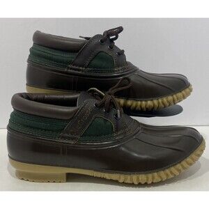 LaCrosse Low Top Boots Brown Women Size 9 Leather Rubber